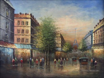 scènes de rue à Paris 87 Peinture à l'huile